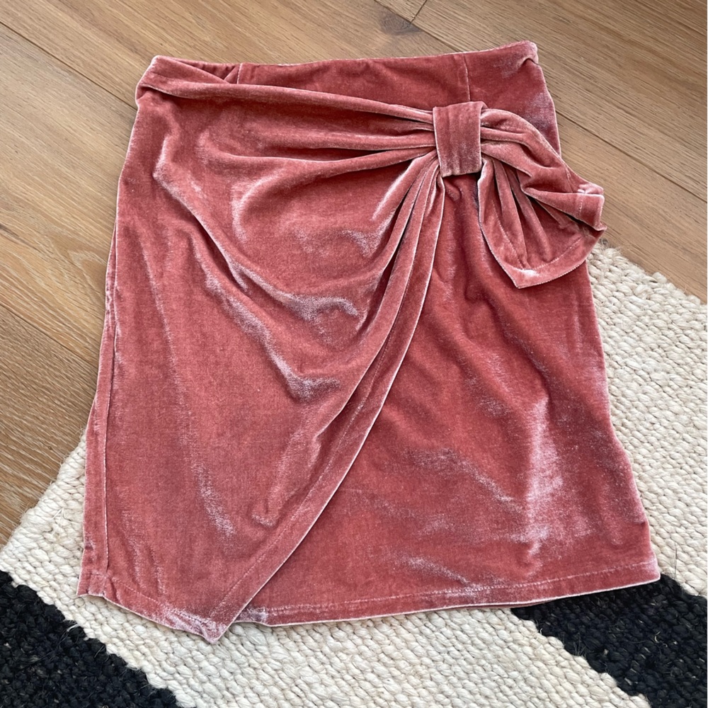 Tularosa Velvet Skirt